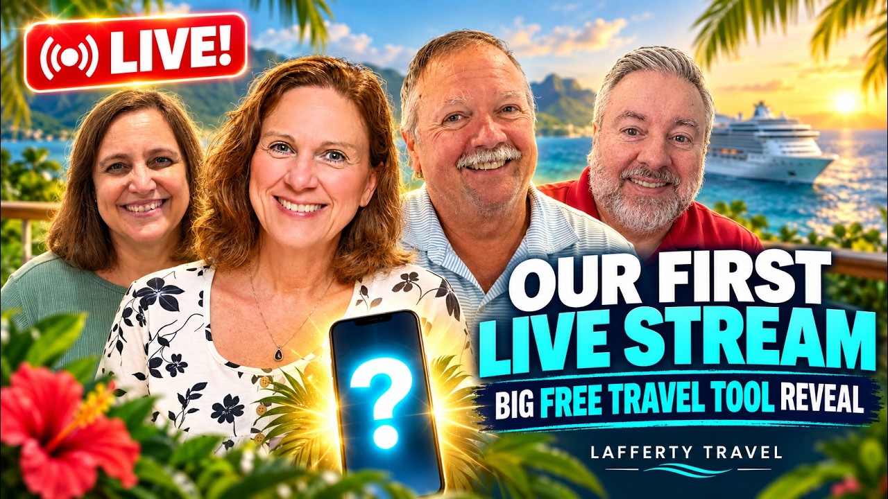 Our First Live Stream: Cruise Tips and Tricks + Free Tool Reveal