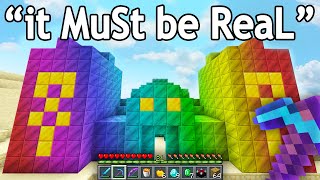 The FUNNIEST FAKE Minecraft Speedruns...