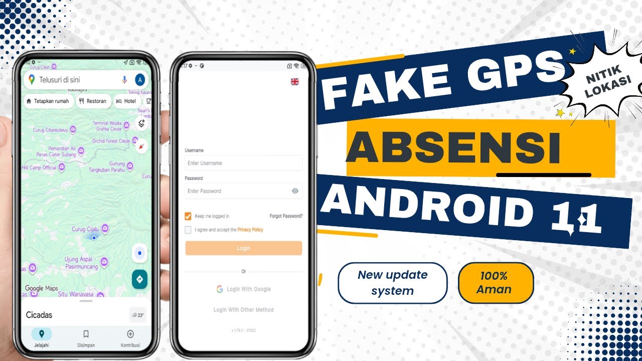 Fake GPS Absensi Aman NO Opsi di Redmi 4x Android 11
