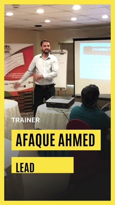 CQI-IRCA approved Quality Management system lead auditor course ISO 9001 at Karachi.