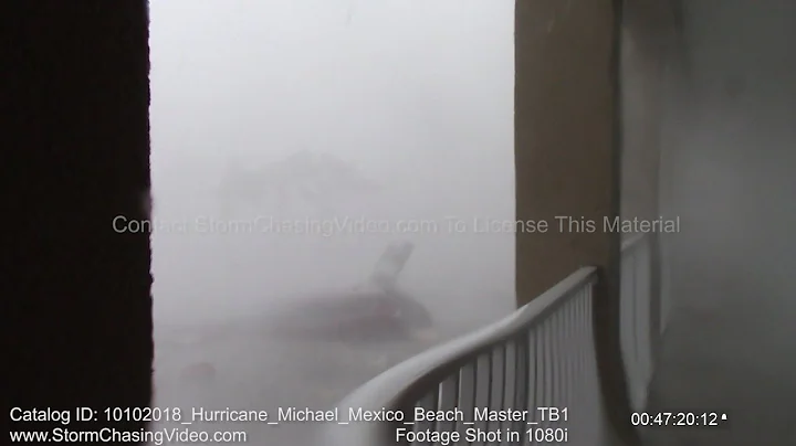 Category 5 Hurricane Michael Far Western Mexico Be...