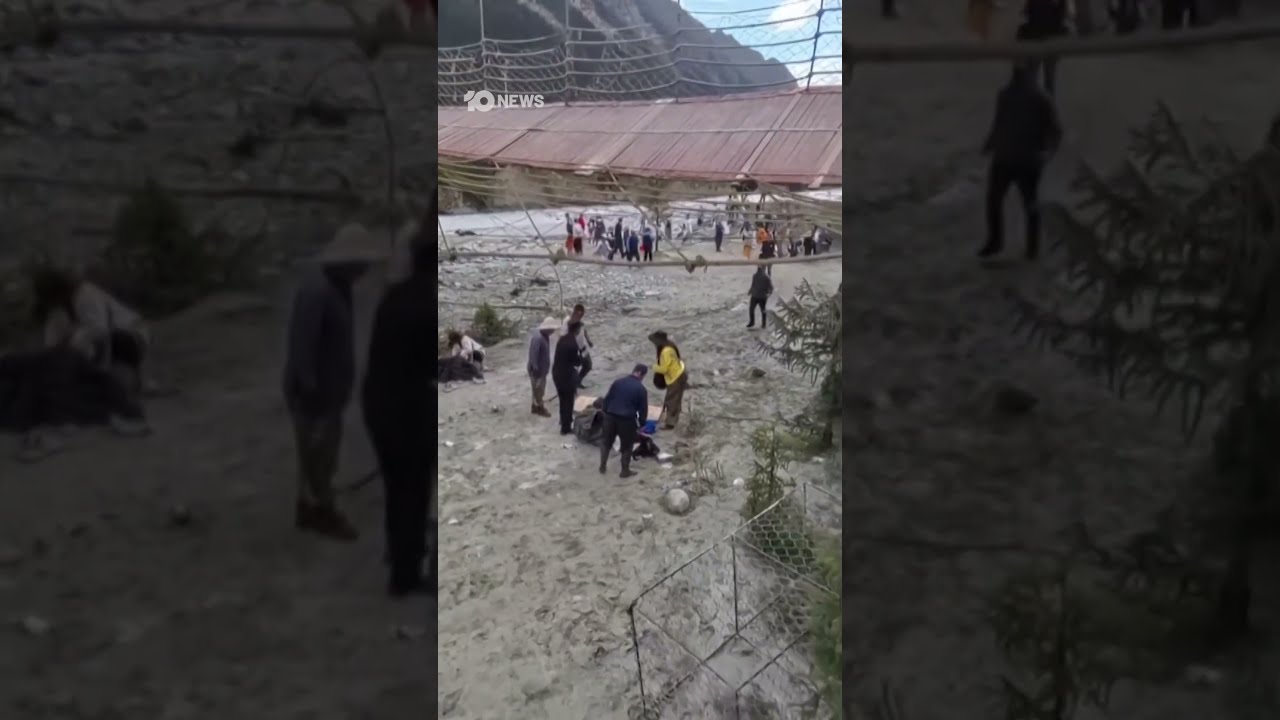 Five Dead 24 Injured After Bridge Collapse In Northwest China 10 News