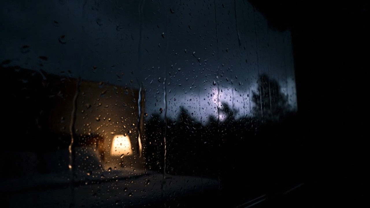 Dark Rain Ambience for Sleeping Through the Night