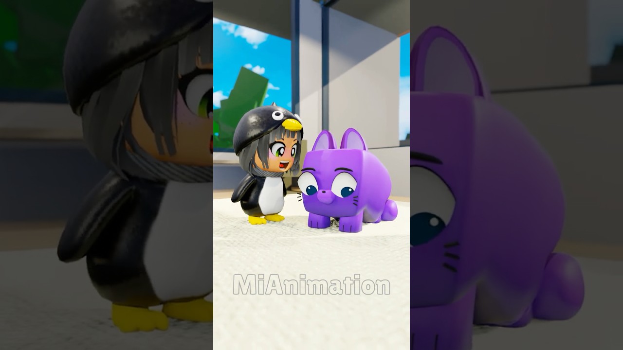 Cat Pranked GuGuGaGa 🤣 #roblox #funny #shorts