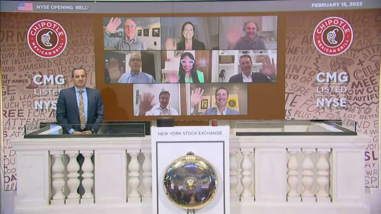 Chipotle Mexican Grill (NYSE: CMG) Virtually Rings The Opening Bell®