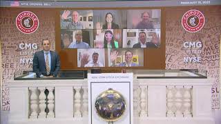Chipotle Mexican Grill (NYSE: CMG) Virtually Rings The Opening Bell®