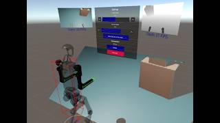 VR Teleoperation IsaacSim (Unitree H1)