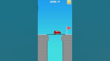 Draw Bridge Level 17 #drawbridge #shorts #gaming   #gaming with popeye