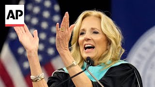 Jill Biden tells college graduates to tune out people who tell them what they 'can't' do