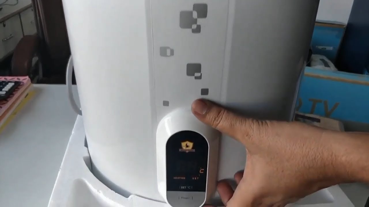 Haier Water Heater Hsock Proof Model 15 V S.D  अनबॉक्सिंग Demo Video 2020 