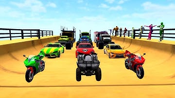 Mega Ramp Car 🚙 Stunt | HERO CAR