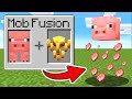 I FUSE PIG WITH ANY MOBS in Minecraft