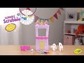 Crayola scribble scrubbie peculiar pets palace   crayola product demo