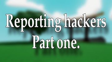 Reporting hackers #1 /Slap battles Roblox!