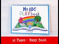 ABC PLAYbook | Learn with this fun interactive book! Learn through PLAY! Homeschool Preschool