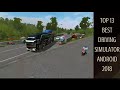 Top 13 Driving Simulator Games for Android 2018