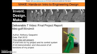 Anthony Gasparini: Mini-Golf Windmill