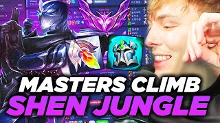 LS | *11 WIN STREAK* BROKEN SHEN JUNGLE MASTERS CLIMB screenshot 5