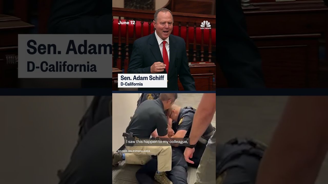 Senate Democrats React To Sen Padilla Being Removed From Noem S Press Conference