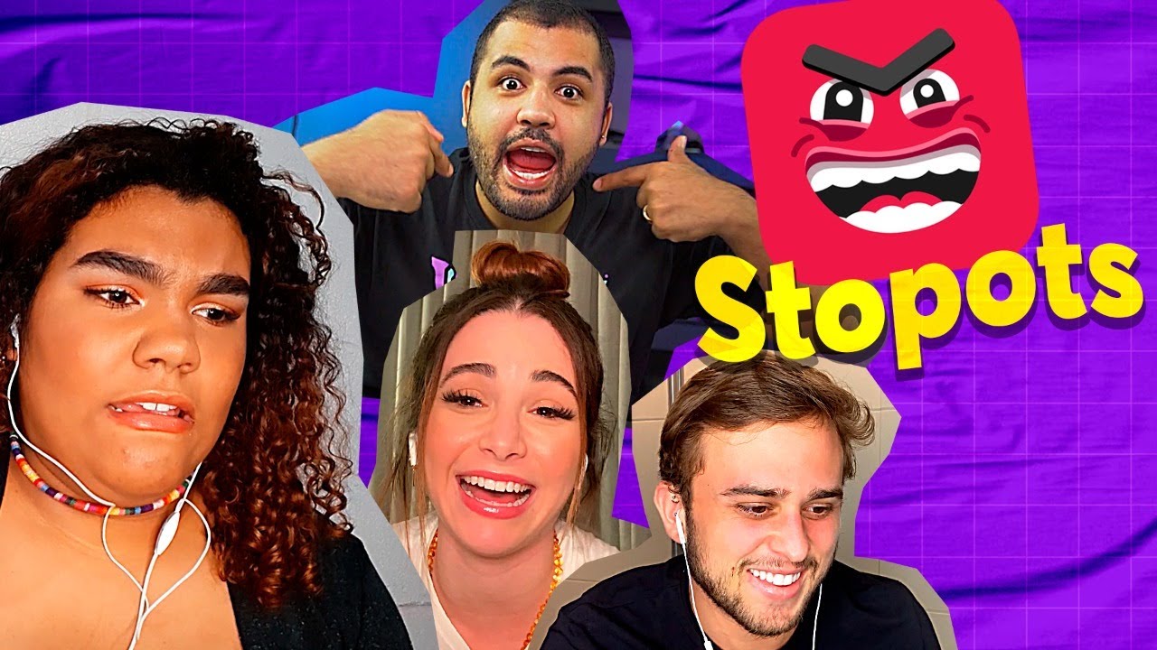 KAMILLE RAMOS CHEGOU GANHANDO? - JOGAMOS STOP DE UM JEITO MUITO DIFERENTE!