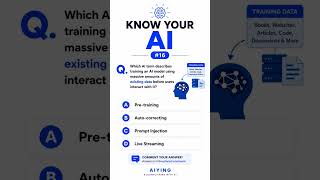 Know Your AI #16 — How AI Learns Before You Even Use It