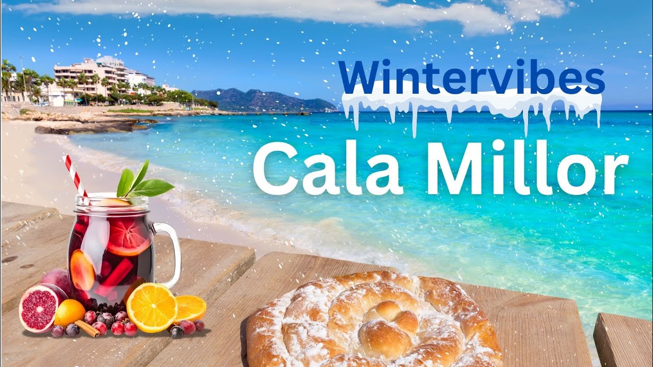 Cala Millor Mallorca – Winter Walk ❄️ Jahresende 2025 | Promenade & Fußgängerzone (4K) LOFi Mix