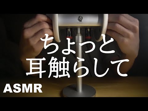 【ASMR】耳を触る【音フェチ】