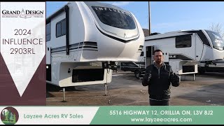 2024 Grand Design Influence 2903RL  Big Bad World!  Layzee Acres RV Sales