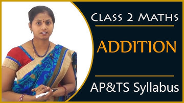 #Class 2 Mathematics | Addition | Easy Maths in Telugu Explanation