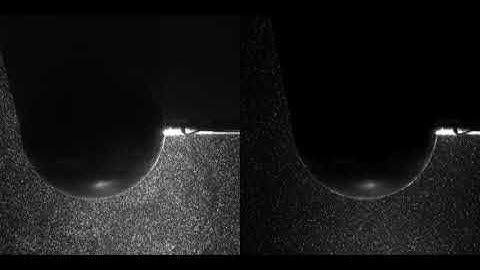 Particle Images for an Accelerating Sphere from Rest