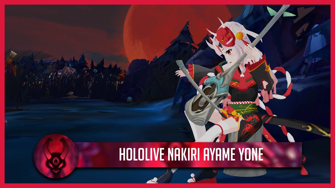 League of Legends KillerSkins Hololive Nakiri Ayame Yone - Casual Outfit 
