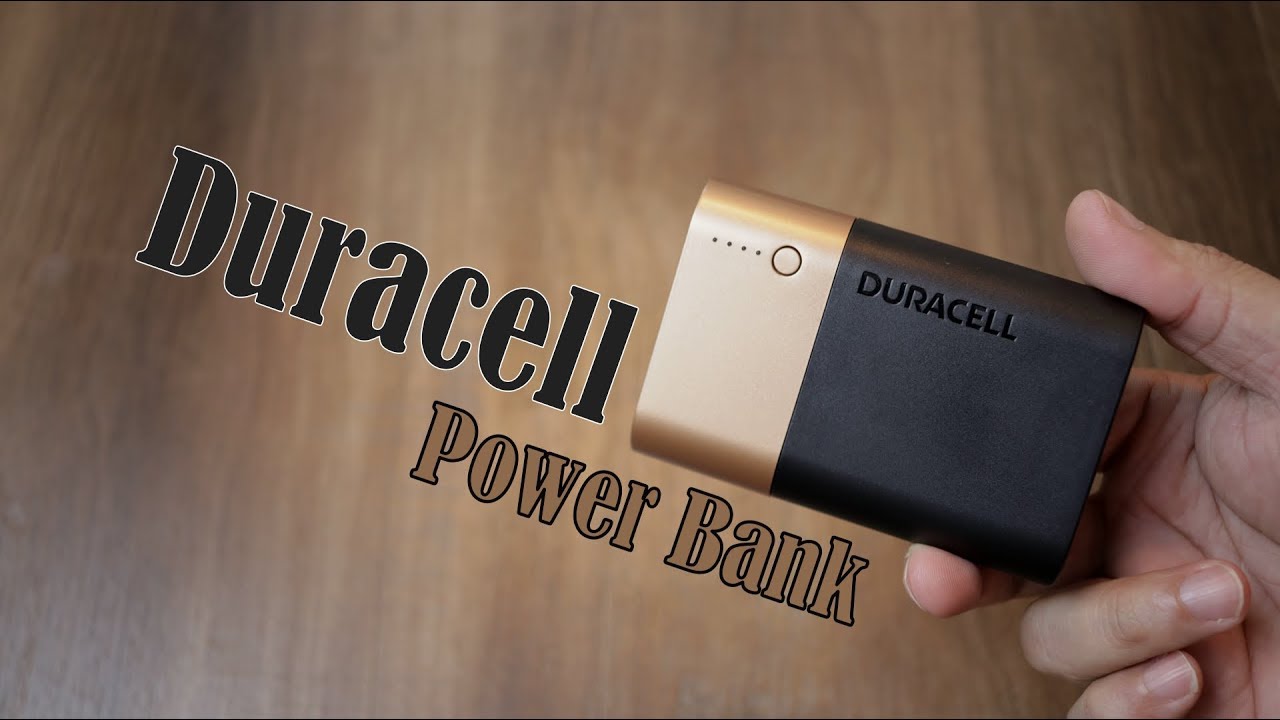 Duracell 10000 mAh Power Bank Unboxing Review