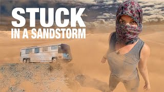 Stuck in a SAND STORM in our BUS CONVERSION - S05E23
► Join the Rehabi-Tribe and help support us as we make videos: http://bit.ly/2KlBlDk
USED IN OUR BUS CONVERSION:
Tire Pressure System: https://technorv.com?Click=11958
Battle Born Batteries - https://battlebornbatteries.com/?afmc=3y
ACUVA Water Purification - https://bit.ly/3FHtEST (get 10% off with code: rehabit8)
RV Labs Locking Latches - https://www.rvlabs.com.au/
Redi Shade Easy Lift Blackout Shades - https://redishade.com/
Nebia Rainshower - https://bit.ly/3rCnlfB
Flexstone Bath Surrounds - https://flexstoneproducts.com/
Kildwick Compost Toilet -
Havelock Wool Insulation - http://havelockwool.refr.cc/rehabit8
Tuft and Needle Mattress - https://bit.ly/3fyx0Mu
LEDSupply Lights - https://www.ledsupply.com/
Touchstone TV Lift and Fireplace - https://www.touchstonehomeproducts.com/
Purchase Rehabit8 Merchandise here: https://bit.ly/2RpDBAL
#buslife #busconversion #rvliving
Download Copyright free Music used in this episode from Epidemic Sound: https://bit.ly/35D1z0g
Like us on Facebook - http://bit.ly/2Klq9dg
Follow us on Instagram - http://bit.ly/2WSCTJD
Subscribe to our YouTube Channel - http://bit.ly/2Ih5DYr
Visit our website: http://Rehabit8.com
In our quest for seeking out a more healthy and sustainable lifestyle, we made a plan that includes zero waste living, tiny home living and full-time travel. We considered buying an RV, looked at trailers and airstreams but settled on doing a bus conversion for our off-the-grid, tiny house on wheels. We bought a 1996 MCI 102 D3 coach bus and with the Bus Demolition and Interior Shell complete, we turned it into our Tiny Home on Wheels and are now traveling!
Some links are affiliate links and at no cost to you we may get a small commission that will help us cover the cost of travel. Stuck in a SAND STORM in our BUS CONVERSION - S05E23