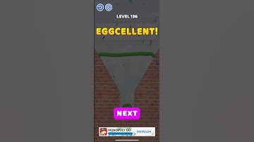 Draw to smash 💥 - Level 136 / Niveau 136 - Walkthrough / Solution #gaming 🥚