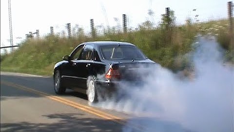 Mercedes Dyno Mode Burnout