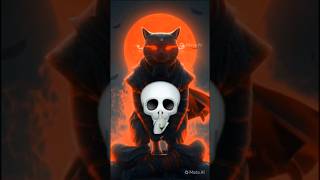 🐱🔥 ITACHI CAT AWAKENS! 🔥🐦 | Epic Ninja Battle | Ultra Realistic AI Animation #ShortsAur options:🐱👁️