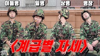 군대 계급별 행동강령 Republic of Korea Army