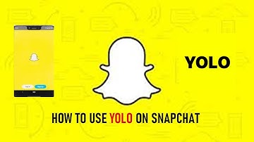 HOW TO USE YOLO ON SNAPCHAT