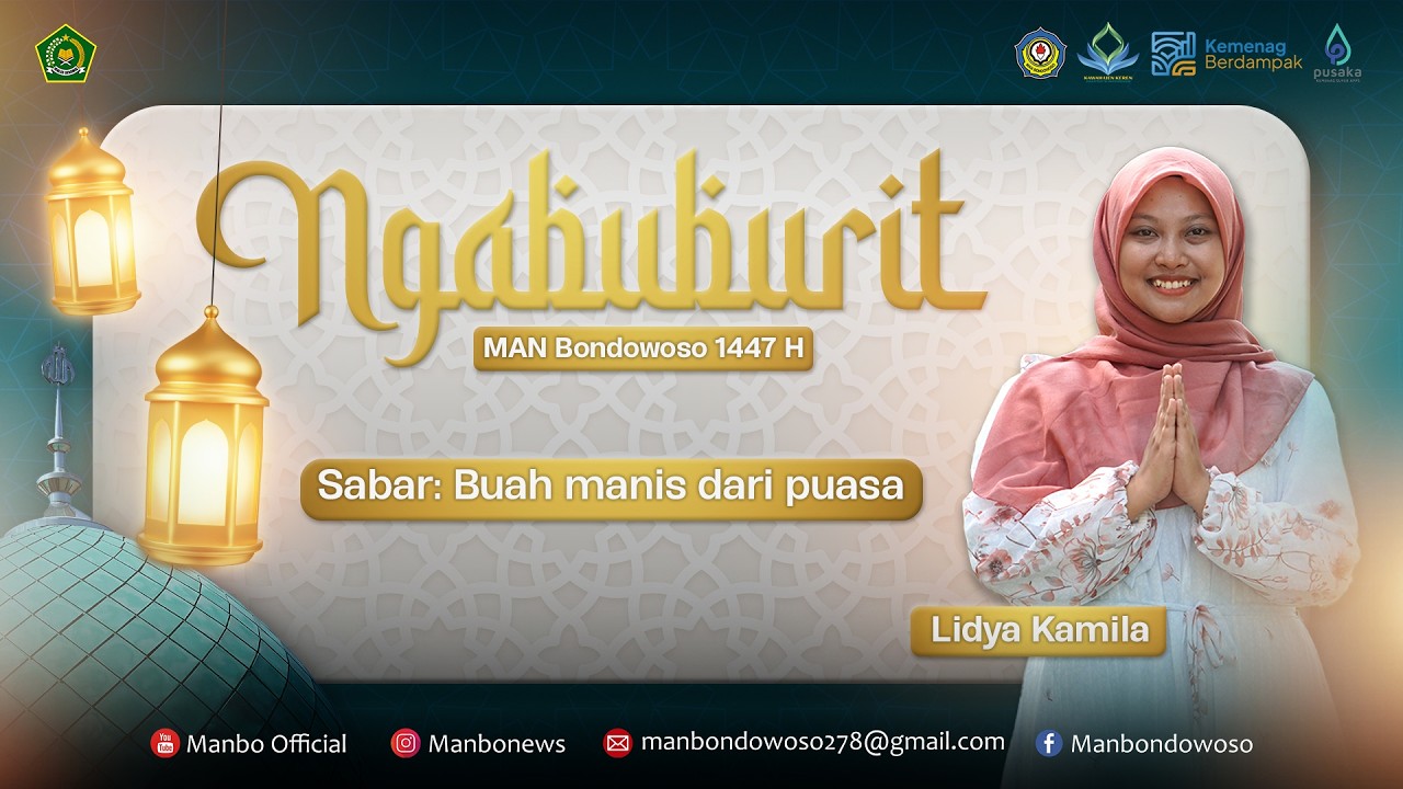 🔴 Ngabuburit #day7 || Lidya Kamila || Sabar: Buah manis dari puasa
