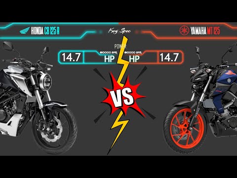 Honda Cb 125 R VS YAMAHA MT 125 | Comparison | Mileage | Top Speed | Price | Bike Informer