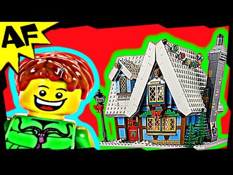 WINTER VILLAGE COTTAGE - Lego City Set 10229 Animated Building Review