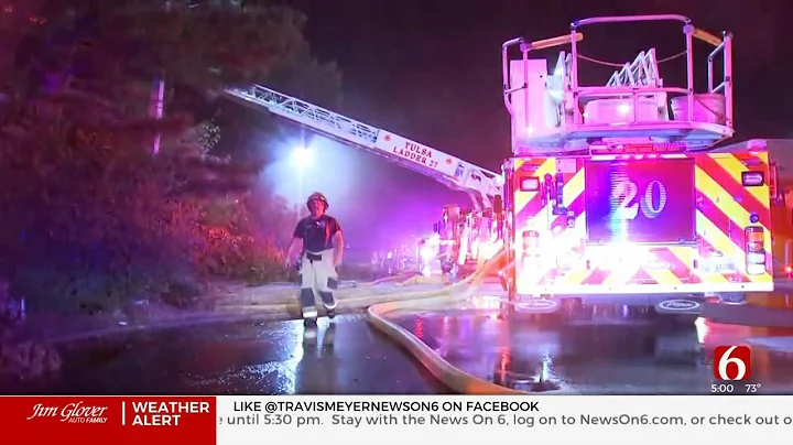 Several Residents Displaced After Late Night Fire At Tulsa Apartment Complex