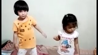 PAKISTANI-FILIPINO BABY SUPER CUTE DANCING PAKISTANI DANCE