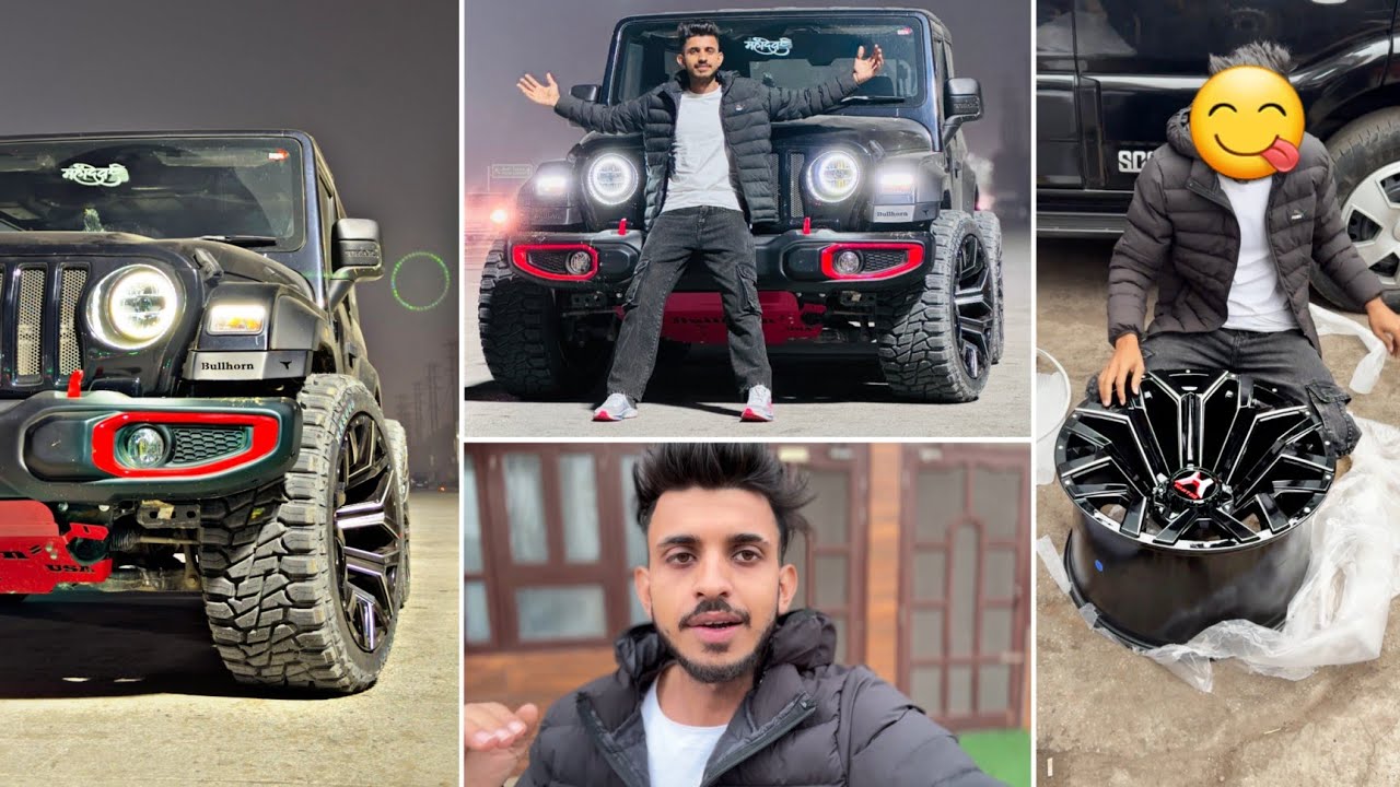 3 लाख रुपए लगा दिए || 22 inch Alloy ||  Wheels System Hang