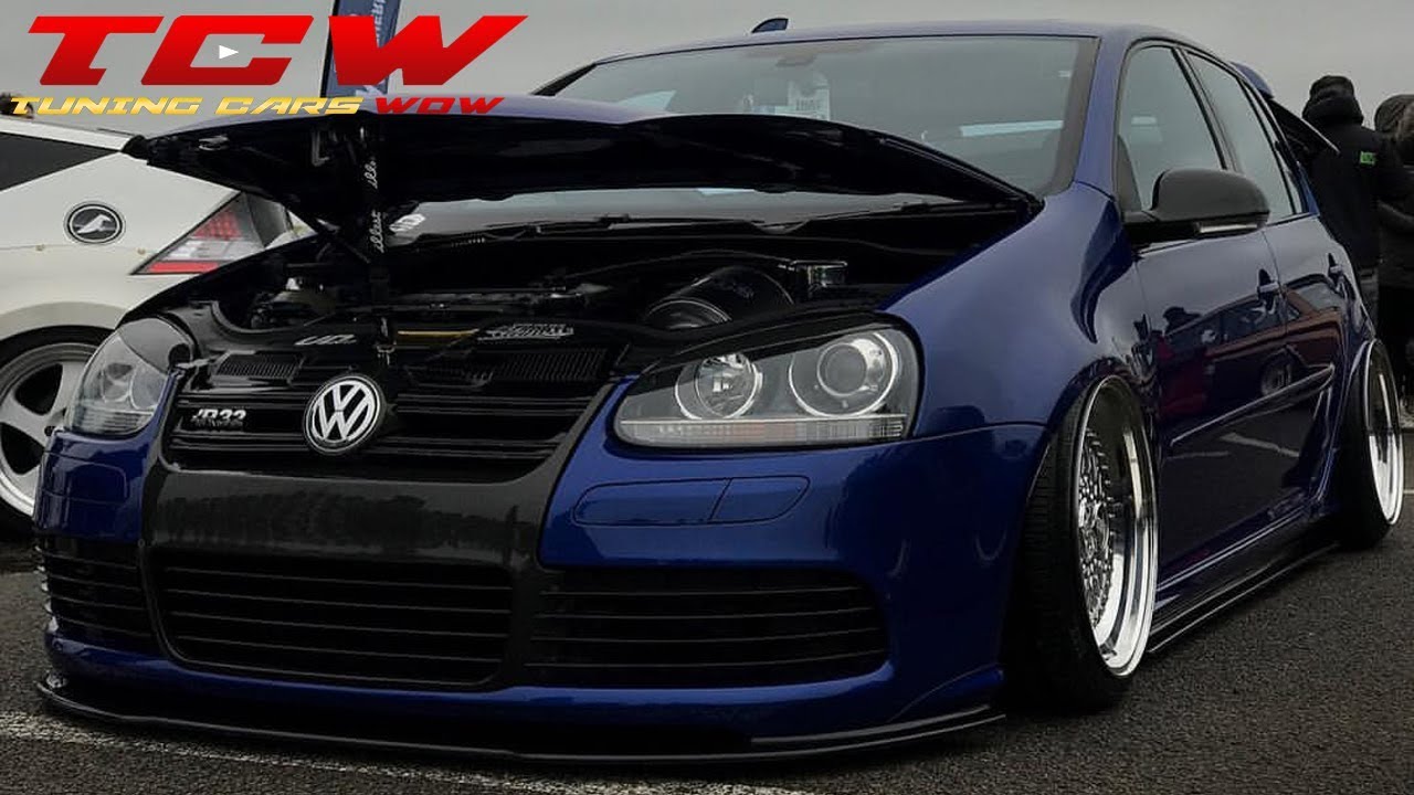 VW Golf MK5 r32 Bagged on BBS RS Rims Build Story by Danny 