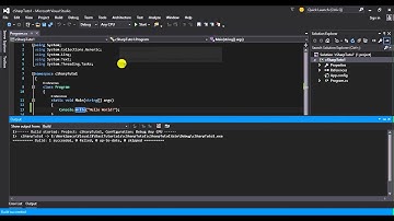 Basic C# tutorial for beginners_Tutorial 1 (part 1)