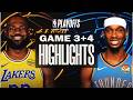 Los Angeles Lakers vs Oklahoma City Thunder Game 3rd + 4th Highlights - May 5,2026 | NBA PLAYOFFS