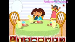 Dora The Explorer Online Games Dining Table Decor Game screenshot 4