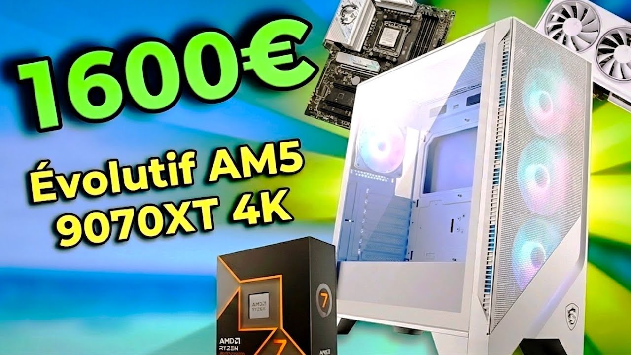 Voici un PC GAMER FULL WHITE à 1600€ pour 2026 (pour la 4K) - YouTube