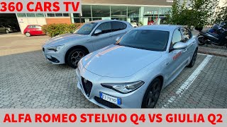 Alfa Romeo Sprint Stelvio Q4 VS Giulia Q2 - Bianco Lunare ... 